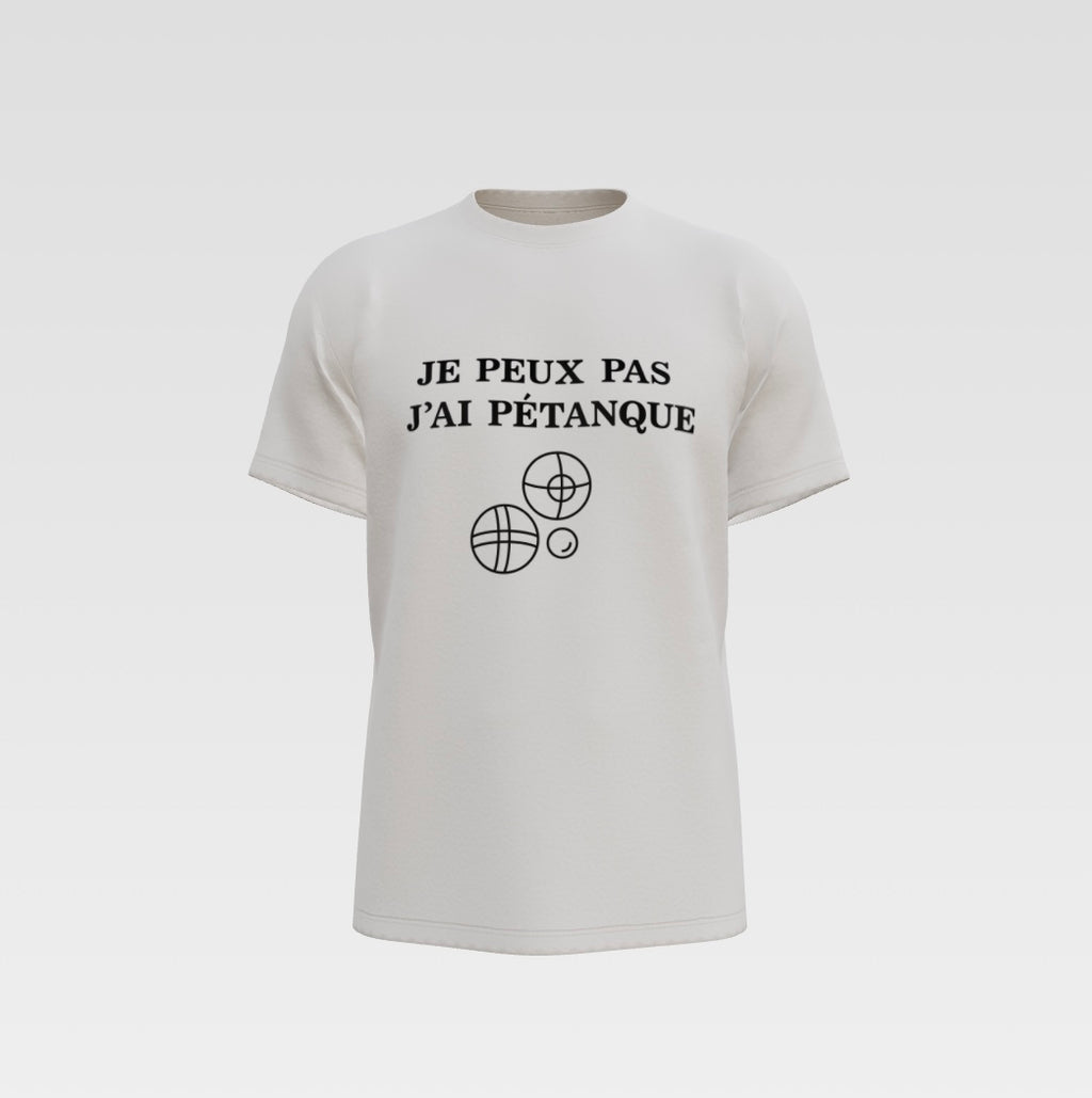JE PEUX PAS J’AI PÉTANQUE